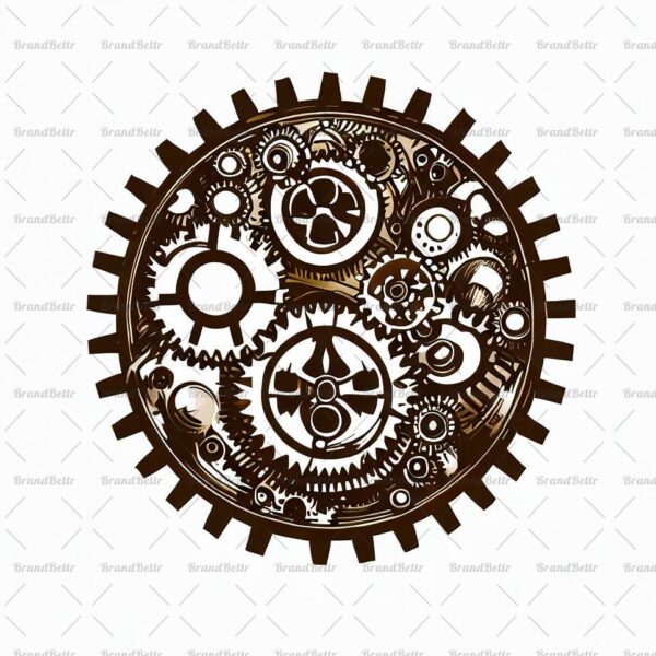 Steampunk Zahnräder